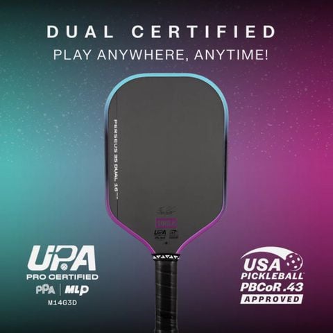 Joola - Vợt Pickleball Unisex Perseus 3S Dual 14mm Pickleball Paddle
