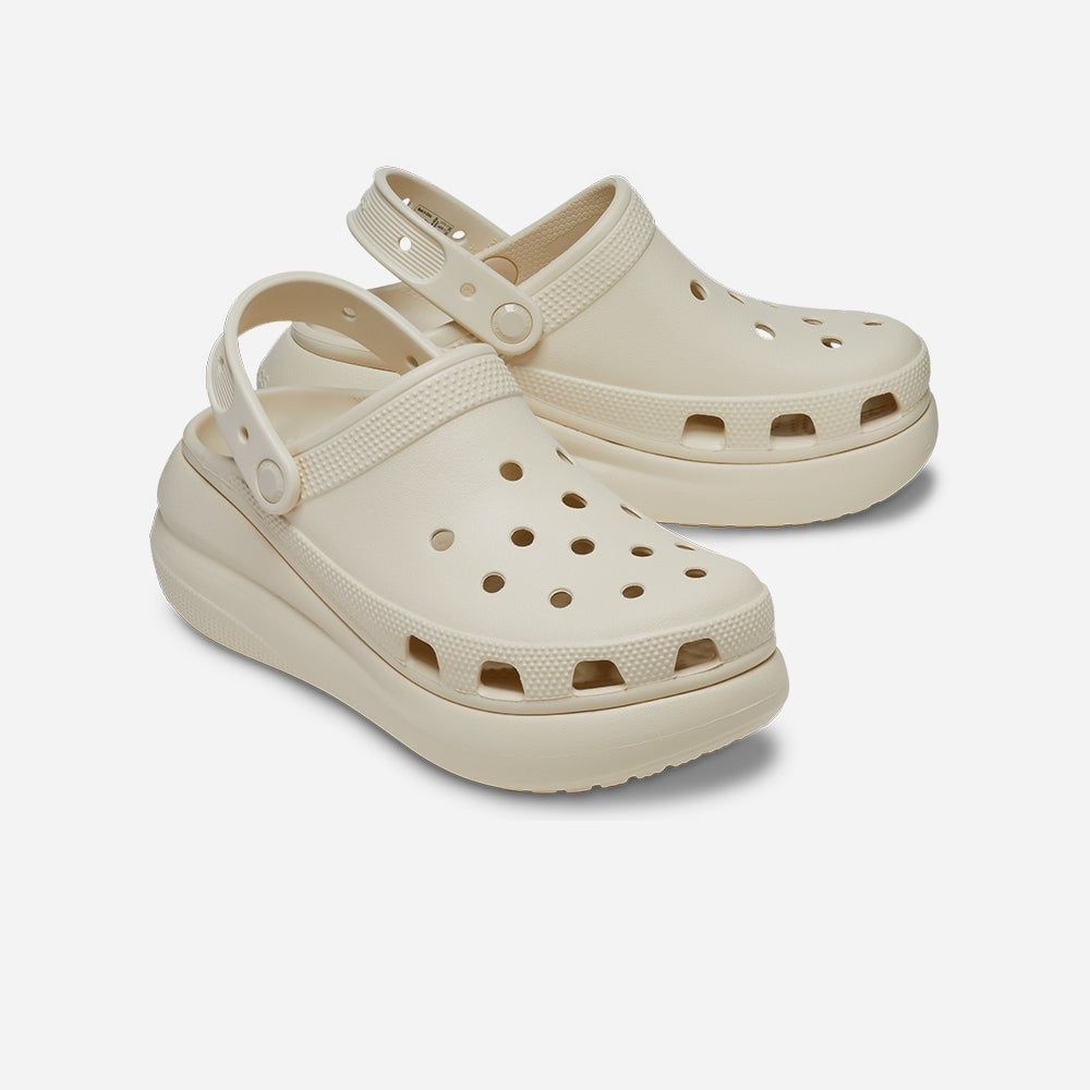 Crocs - Xăng đan nam nữ Classic Clog Crush Bone Lifestyle