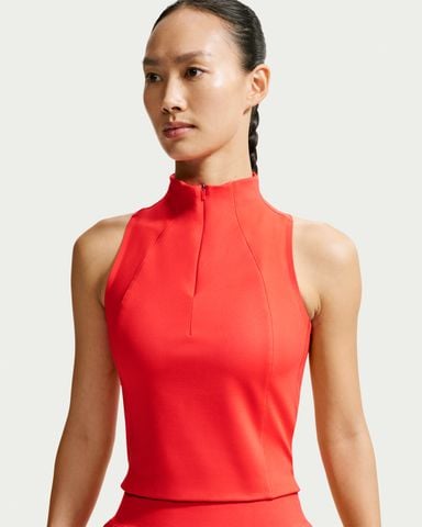 Nike - Áo Thun Ba Lỗ Có Cổ Nữ Tailored Performance Dri-FIT Sleeveless Golf Polo - 3