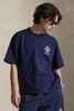 Ralph Lauren - Áo Thun Tay Ngắn Nam Navy Printed T-Shirt With A Relaxed Fit