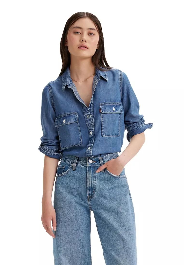Levi's - Áo sơ mi tay dài nữ Levi's® Women's Doreen Utility Shirt
