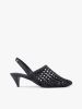 Tommy Hilfiger - Giày Thời Trang Nữ Woven Pointed Toe Slingback Heels