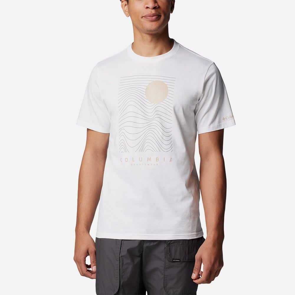 Columbia - Áo Thun Tay Ngắn Nam Outdoor CSC Seasonal Logo Tee