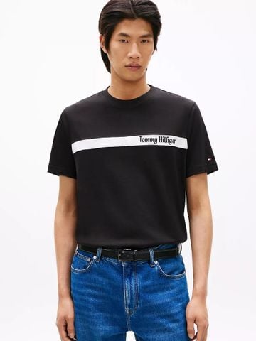 Tommy Hilfiger - Áo Thun Tay Ngắn Nam Loopback Stripe Graphic Tee