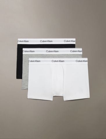 Calvin Klein - Set 3 Quần Lót Nam Icon Cotton Stretch Trunks