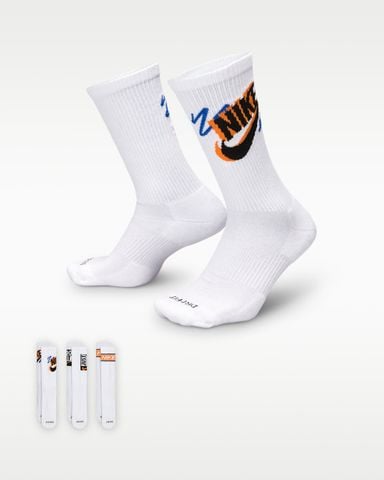 Nike - Vớ Thể Thao Nam Nữ Everyday Plus Crew Socks (3 Pairs)