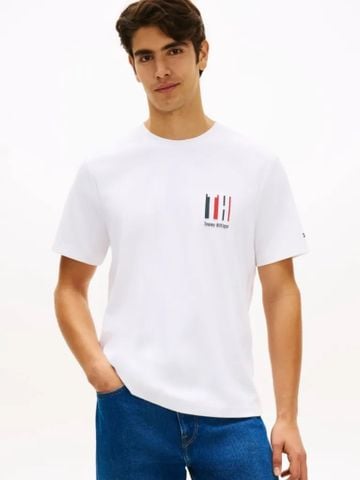 Tommy Hilfiger - Áo Thun Tay Ngắn Nam Performance Embossed Logo T-Shirt