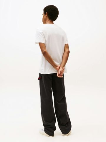 Tommy Hilfiger - Áo Thun Tay Ngắn Nam Linear Logo Slim Crew Neck T-Shirt