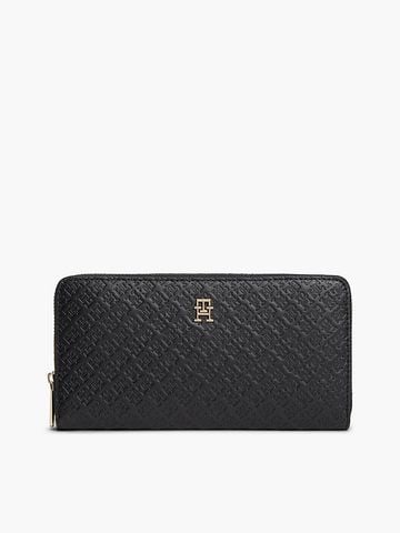 Tommy Hilfiger - Ví dài Nữ Hilfiger Icon Debossed Zip-Around Wallet