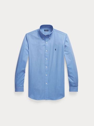 Ralph Lauren - Áo Sơ Mi Tay Dài Nam Custom Fit Stretch Poplin Shirt