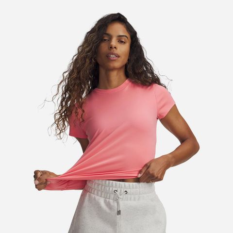 Under Armour - Áo Tay Ngắn Thể Thao Nữ Motion Fitted Short Sleeve