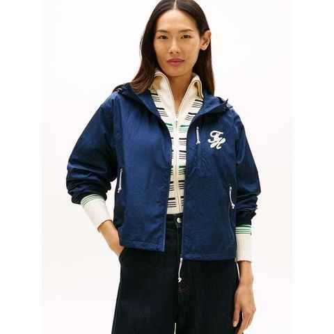 Tommy Hilfiger - Áo Khoác Nữ Rip Stop Nylon Windbreaker