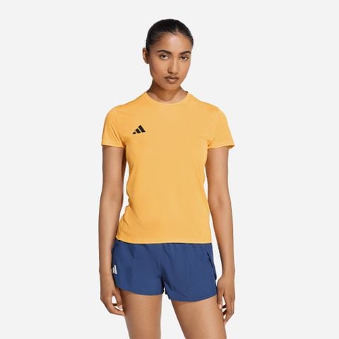 Adidas - Áo Thun Tay Ngắn Chạy Bộ Nữ Adizero E Tee