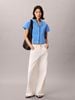 Calvin Klein - Áo Sơ Mi Nữ Cotton Poplin Boxy Shirt