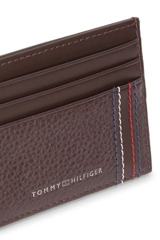 Tommy Hilfiger - Ví đựng thẻ Nam Logo Leather Credit Card Holder