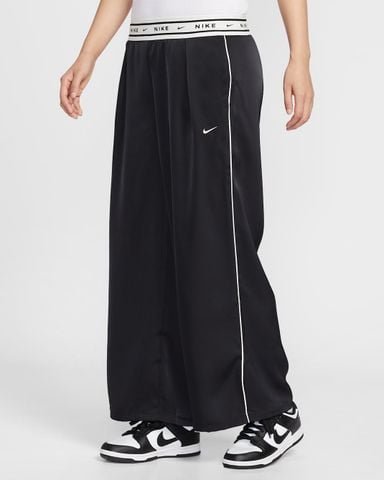 Nike - Quần Dài Thể Thao Nữ Nike Sportswear Women's Loose Mid-Rise Satin Pants