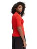 Tommy Hilfiger - 0 Cardigan Nဣ Ribbed Slim Short Sleeve Polo Cardigan