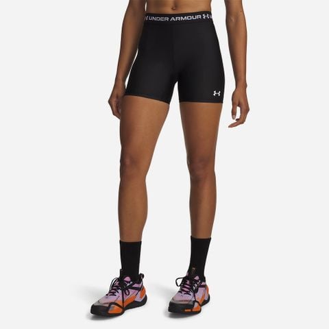 Under Armour - Quần Ngắn Ống Bó Nữ HeatGear Middy