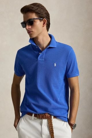 Ralph Lauren - Áo Thun Có Cổ Nam The Iconic Mesh Polo Shirt