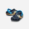 Crocs - Xăng đan trẻ em Classic Ufo Lights Clog Navy Lifestyle