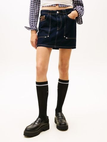Tommy Hilfiger - Váy Jean Nữ Mini Skirt EI6050