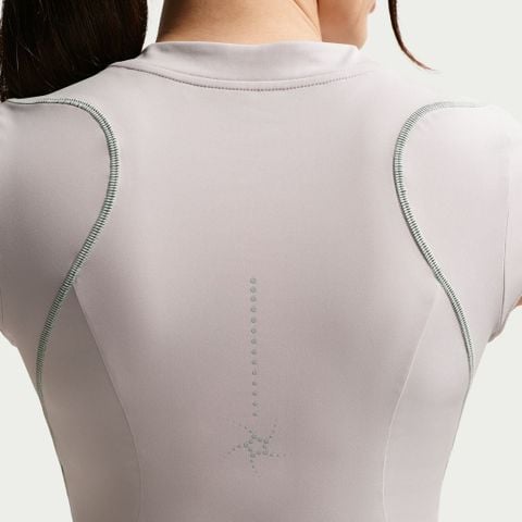Nike - Áo Tay Ngắn Thể Thao Nữ Swift Women's Dri-FIT ADV Running Top with Reflective Design Accents