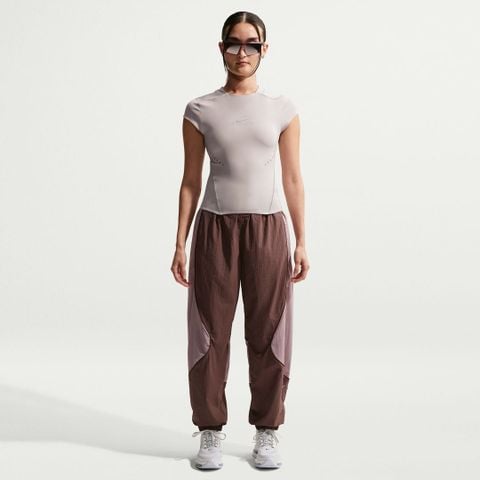 Nike - Áo Tay Ngắn Thể Thao Nữ Swift Women's Dri-FIT ADV Running Top with Reflective Design Accents