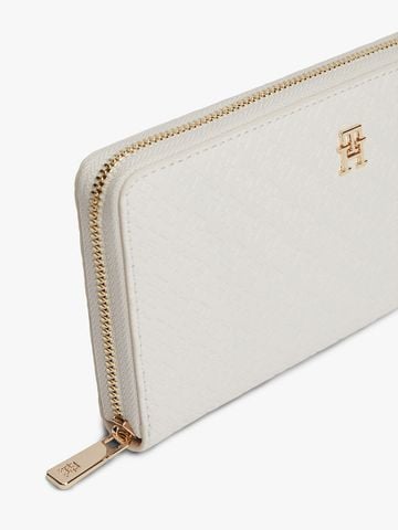 Tommy Hilfiger - Ví dài Nữ Hilfiger Icon Debossed Zip-Around Wallet