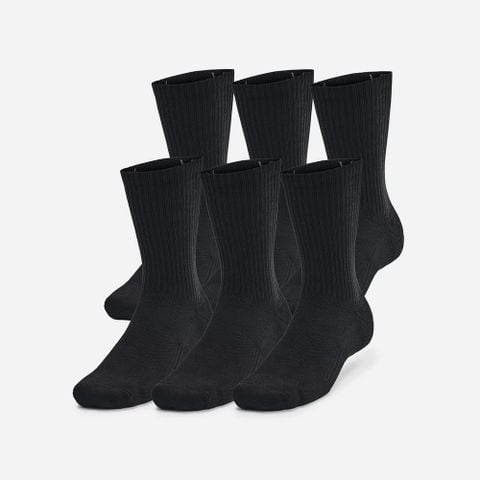 Under Armour - Vớ Tập Luyện Unisex Crew Training Socks TC 6PK Crew