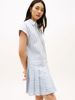 Tommy Hilfiger - Đầm Tay Ngắn Nữ Gold-Tone Button Relaxed Mini Shirt Dress