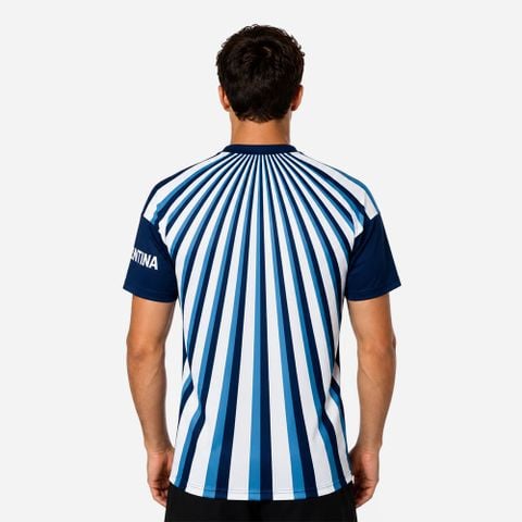 Adidas - Áo Tay Ngắn Đá Bóng Nam Jersey Football Top Argentina Pre Match