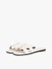 Tommy Hilfiger - Dép Quai Ngang Nữ Leather TH Monogram Strap Mules