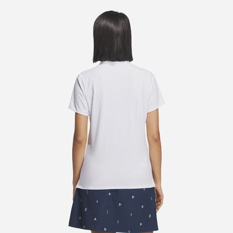 Adidas - Áo Thun Có Cổ Golf Nữ Polo Golf Top Short Sleeve Polo