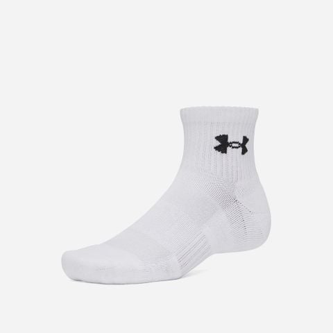 Under Armour - Vớ Tập Luyện Unisex Performance Cotton 3P QTR - 2