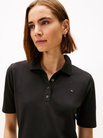 Tommy Hilfiger - Áo Thun Có Cổ Nữ 1985 Regular Pique Polo Short Sleeve