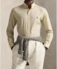 Ralph Lauren - Áo Sơ Mi Tay Dài Nam Custom Fit Stretch Poplin Coastal Beige