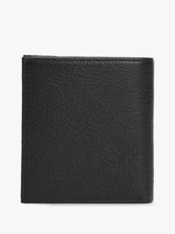 Tommy Hilfiger - Ví Nam Logo Pebble Grain Leather Trifold Wallet