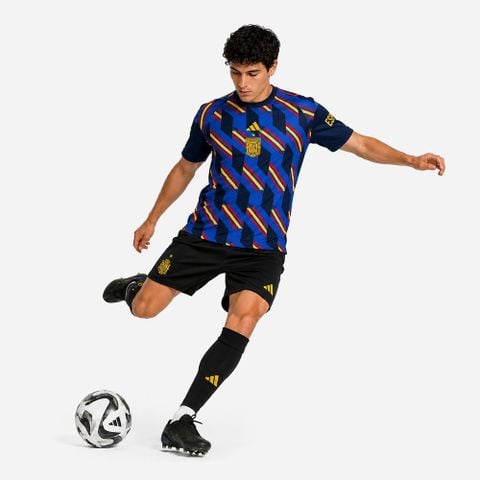Adidas - Áo Tay Ngắn Đá Bóng Nam Jersey Football Top Spain Pre Match