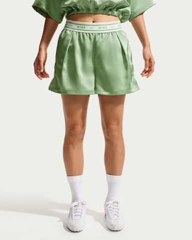 Nike - Quần Ngắn Thể Thao Nữ Women's Loose Mid-Rise Satin Shorts