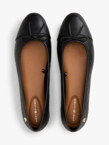Tommy Hilfiger - Giày Búp Bê Nữ TH Monogram Embossed Ballerinas