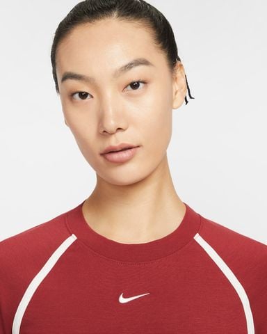 Nike - Áo Tay Dài Thể Thao Nữ Sportswear Women's Tight Long-Sleeve Cropped Top