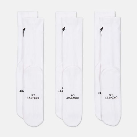 Nike - Vớ Cổ Cao Thể Thao Unisex Everyday Elevated 'Kobe' Crew Socks (3 Pairs) - 3