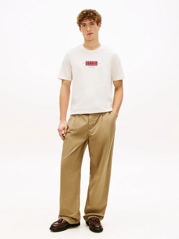 Tommy Hilfiger - Áo Thun Tay Ngắn Nam Heritage Logo Jersey Crew Neck T-Shirt