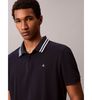 Calvin Klein - Áo Thun Có Cổ Nam Monogram Pique Tipped Polo