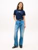 Tommy Hilfiger - Áo Thun Tay Ngắn Nữ Im Lurex Varsity Regular Crew Neck Short Sleeve Tee