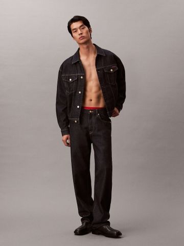 Calvin Klein - Áo Khoác Jean Nam Lunar New Year Denim Trucker Jacket