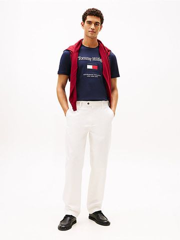 Tommy Hilfiger - Áo Thun Tay Ngắn Nam Tommy Embro Flag Tee