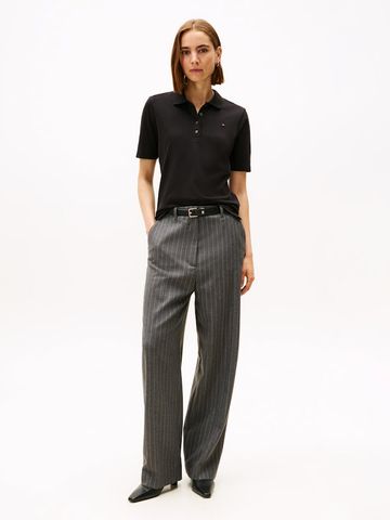 Tommy Hilfiger - Áo Thun Có Cổ Nữ 1985 Regular Pique Polo Short Sleeve