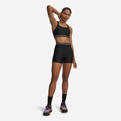Under Armour - Quần Ngắn Ống Bó Nữ HeatGear Middy - 2
