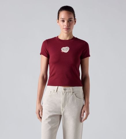 Levi's - Áo Thun Tay Ngắn Nữ Graphic Essential Baby Tee